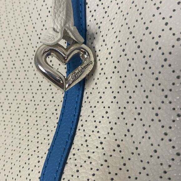 BRIGHTON Leather Bag with Zipper Closure on Top NWOT - Picture 7 of 13